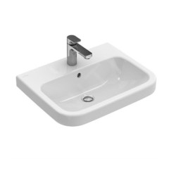 Villeroy & Boch Architectura - Lavabo 550x470 mm, avec trop-plein, trou de robinetterie, CeramicPlus, blanc alpin 418855R1