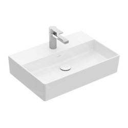Villeroy & Boch Memento 2.0 - Lavabo 600x420 mm, sans trop-plein, trou de robinetterie, CeramicPlus, blanc alpin 4A2261R1