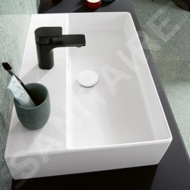 Villeroy & Boch Memento 2.0 - Meuble lavabo 1000x470 mm, avec trop-plein, trou de robinetterie, blanc alpin 4A221G01