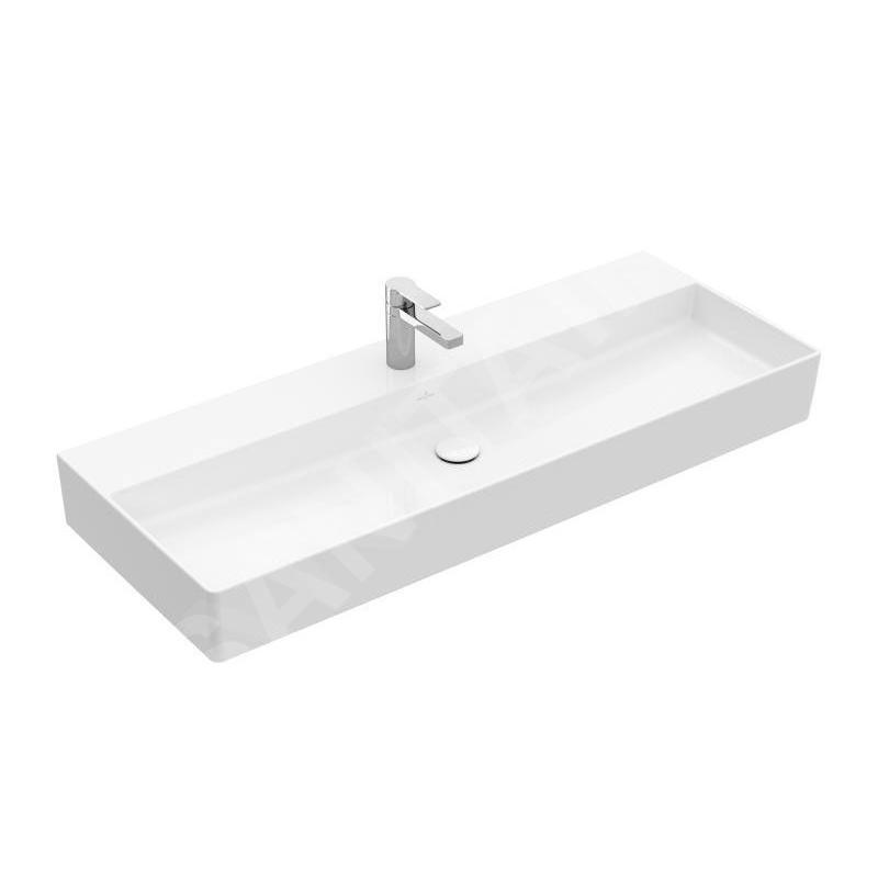 Villeroy & Boch Memento 2.0 - Meuble lavabo 1200x470 mm, sans trop-plein, trou de robinetterie, CeramicPlus, blanc alpin Villeroy & Boch Memento 2.0 - Meuble lavabo 1200x470 mm, sans trop-plein, trou de robinetterie, CeramicPlus, blanc alpin