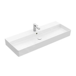 Villeroy & Boch Memento 2.0 - Meuble lavabo 1200x470 mm, avec trop-plein, trou de robinetterie, CeramicPlus, blanc alpin