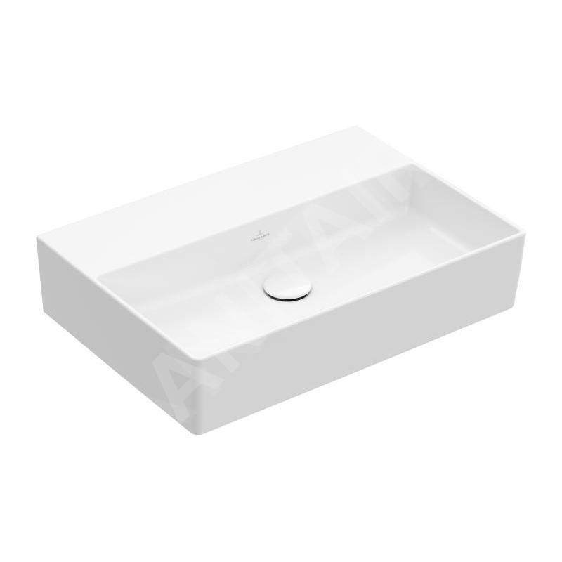 Villeroy & Boch Memento 2.0 - Meuble lavabo 600x420 mm, sans trop-plein, sans trou de robinetterie, CeramicPlus, blanc alpin Villeroy & Boch Memento 2.0 - Meuble lavabo 600x420 mm, sans trop-plein, sans trou de robinetterie, CeramicPlus, blanc alpin
