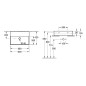 Villeroy & Boch Memento 2.0 - Meuble lavabo 600x420 mm, sans trop-plein, sans trou de robinetterie, CeramicPlus, blanc alpin Villeroy & Boch Memento 2.0 - Meuble lavabo 600x420 mm, sans trop-plein, sans trou de robinetterie, CeramicPlus, blanc alpin
