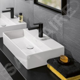 Villeroy & Boch Memento 2.0 - Meuble lavabo 600x420 mm, sans trop-plein, trou de robinetterie, blanc alpin 4A226L01