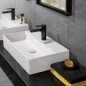 Villeroy & Boch Memento 2.0 - Meuble lavabo 600x420 mm, sans trop-plein, trou de robinetterie, blanc alpin 4A226L01 Villeroy & Boch Memento 2.0 - Meuble lavabo 600x420 mm, sans trop-plein, trou de robinetterie, blanc alpin 4A226L01