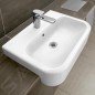 Villeroy & Boch Architectura - Vasque semi-encastrée 550x430 mm, avec trop-plein, avec trou de robinetterie, CeramicPlus, blanc Villeroy & Boch Architectura - Vasque semi-encastrée 550x430 mm, avec trop-plein, avec trou de robinetterie, CeramicPlus, blanc