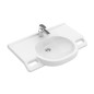 Villeroy & Boch ViCare - Lavabo Vita 800x550 mm, sans trop-plein, avec trou de robinetterie, CeramicPlus, blanc alpin 412081R1 Villeroy & Boch ViCare - Lavabo Vita 800x550 mm, sans trop-plein, avec trou de robinetterie, CeramicPlus, blanc alpin 412081R1
