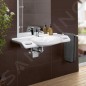 Villeroy & Boch ViCare - Lavabo Vita 800x550 mm, sans trop-plein, avec trou de robinetterie, CeramicPlus, blanc alpin 412081R1 Villeroy & Boch ViCare - Lavabo Vita 800x550 mm, sans trop-plein, avec trou de robinetterie, CeramicPlus, blanc alpin 412081R1