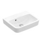 Villeroy & Boch O.novo - Lave-mains 450x370 mm, avec trop-plein, sans trou de robinetterie, blanc alpin 43444701