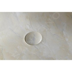 Sapho Dalma - Vasque à poser 585x390 mm, sans trop-plein, sans trou pour robinet, gris MM227