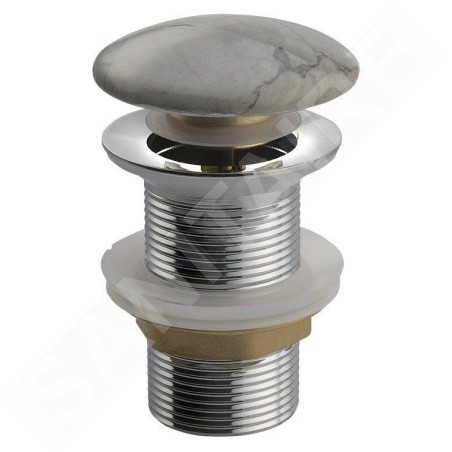 Sapho Dalma - Vidage de lavabo refermable Click-Clack 1 1/4, grigio MM713
