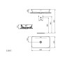 Ideal Standard Ipalyss - Vasque, 650x400 mm, avec trop-plein, blanc E188701 Ideal Standard Ipalyss - Vasque, 650x400 mm, avec trop-plein, blanc E188701