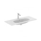 Ideal Standard Tesi - Meuble lavabo 625x450x165 mm, avec trop-plein, un trou pour robinetterie, mat blanc T3508V1