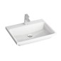 Ravak Comfort - Lavabo 600x460 mm, avec 1 point d'amorçage, blanc XJX01260001 Ravak Comfort - Lavabo 600x460 mm, avec 1 point d'amorçage, blanc XJX01260001