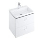Ravak Comfort - Lavabo 600x460 mm, avec 1 point d'amorçage, blanc XJX01260001 Ravak Comfort - Lavabo 600x460 mm, avec 1 point d'amorçage, blanc XJX01260001