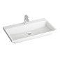 Ravak Comfort - Lavabo 800x460 mm, avec 1 point d'amorçage, blanc XJX01280001 Ravak Comfort - Lavabo 800x460 mm, avec 1 point d'amorçage, blanc XJX01280001
