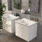 Ravak Comfort - Lavabo 800x460 mm, avec 1 point d'amorçage, blanc XJX01280001 Ravak Comfort - Lavabo 800x460 mm, avec 1 point d'amorçage, blanc XJX01280001