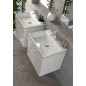 Ravak Comfort - Lavabo 800x460 mm, avec 1 point d'amorçage, blanc XJX01280001 Ravak Comfort - Lavabo 800x460 mm, avec 1 point d'amorçage, blanc XJX01280001