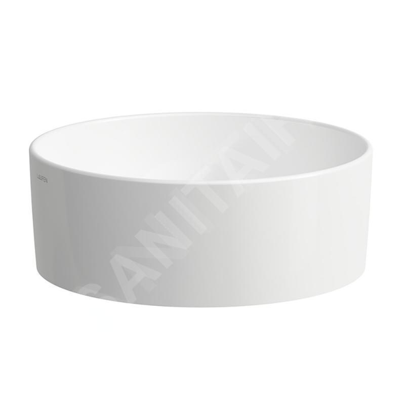 Laufen Savoy - Vasque, diamètre 420 mm, sans trop-plein, blanc H8129420001121 Laufen Savoy - Vasque, diamètre 420 mm, sans trop-plein, blanc H8129420001121