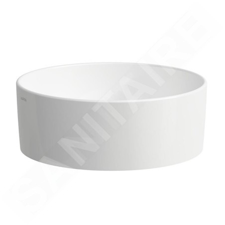 Laufen Savoy - Vasque, diamètre 420 mm, sans trop-plein, blanc H8129420001121