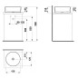 Laufen Savoy - Vasque, diamètre 420 mm, sans trop-plein, blanc H8129420001121 Laufen Savoy - Vasque, diamètre 420 mm, sans trop-plein, blanc H8129420001121