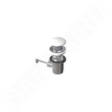 Laufen Accessoires - Bonde de lavabo refermable, gris mat H8981917590001