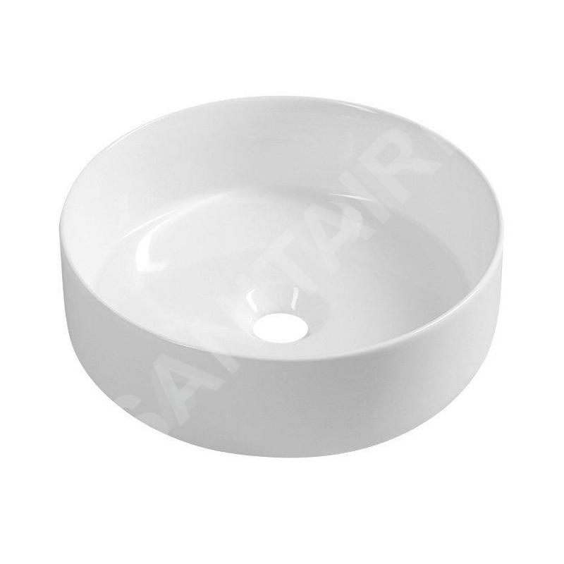 Sapho Lavabos - Vasque à poser, diamètre 360 mm, sans trop-plein, blanc 10NF65036 Sapho Lavabos - Vasque à poser, diamètre 360 mm, sans trop-plein, blanc 10NF65036
