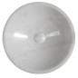 Sapho Blok - Vasque à poser, diamètre 400 mm, sans trou pour robinet, pierre noire 2401-34 Sapho Blok - Vasque à poser, diamètre 400 mm, sans trou pour robinet, pierre noire 2401-34