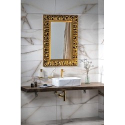 Sapho Dalma - Vasque à poser, 475x375 mm, sans trou pour robinet, carrara MM517
