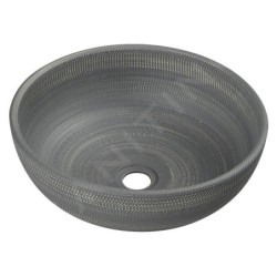 Sapho Priori - Vasque, diamètre 410 mm, sans trop-plein, gris PI024
