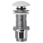 Sapho Blok - Vidage de lavabo refermable Click-Clack 1 1/4, marbre blanc 2401-921 Sapho Blok - Vidage de lavabo refermable Click-Clack 1 1/4, marbre blanc 2401-921