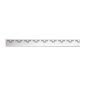 Alcadrain Grilles - Grille pour bac à douche 950 mm, acier inoxydable mat HOPE-950M