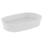 Ideal Standard Ipalyss - Lavabo à poser, 600x380 mm, sans trop-plein, blanc mat E1396V1 Ideal Standard Ipalyss - Lavabo à poser, 600x380 mm, sans trop-plein, blanc mat E1396V1
