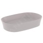 Ideal Standard Ipalyss - Lavabo à poser, 600x380 mm, sans trop-plein, Concrete E1396V9 Ideal Standard Ipalyss - Lavabo à poser, 600x380 mm, sans trop-plein, Concrete E1396V9