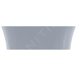 Ideal Standard Ipalyss - Lavabo à poser, 600x380 mm, sans trop-plein, Powder E1396X8