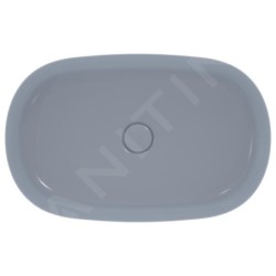 Ideal Standard Ipalyss - Lavabo à poser, 600x380 mm, sans trop-plein, Powder E1396X8