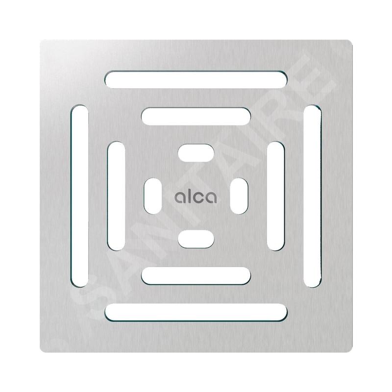 Alcadrain Grilles - Grille 102x102 mm, acier inoxydable MPV012