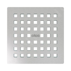 Alcadrain Grilles - Grille 102x102 mm, acier inoxydable MPV014