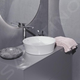 Ideal Standard Ipalyss - Vasque, diamètre 400 mm, sans trop-plein, blanc mat E1398V1