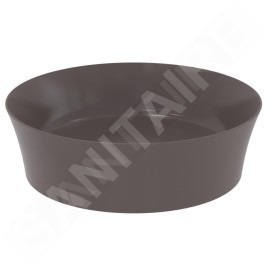 Ideal Standard Ipalyss - Vasque, diamètre 400 mm, sans trop-plein, slate grey E1398V5