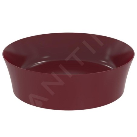 Ideal Standard Ipalyss - Vasque, diamètre 400 mm, sans trop-plein, Pomegranate E1398V6