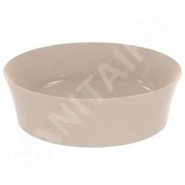 Ideal Standard Ipalyss - Vasque, diamètre 400 mm, sans trop-plein, Mink E1398V8