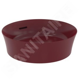 Ideal Standard Ipalyss - Vasque, diamètre 400 mm, avec trop-plein, Pomegranate E1413V6