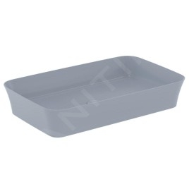 Ideal Standard Ipalyss - Lavabo à poser, 650x400 mm, sans trop-plein, Powder E1886X8