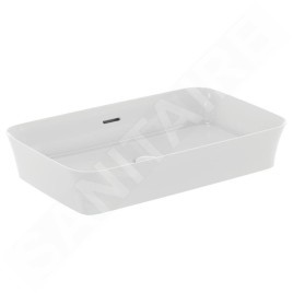 Ideal Standard Ipalyss - Lavabo à poser, 650x400 mm, avec trop-plein, E1887V1
