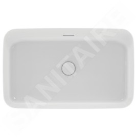 Ideal Standard Ipalyss - Lavabo à poser, 650x400 mm, avec trop-plein, E1887V1