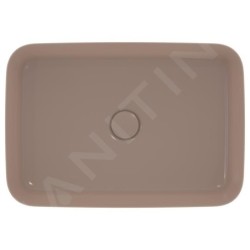 Ideal Standard Ipalyss - Lavabo à poser, 550x380 mm, sans trop-plein, Kashmir E2076V4
