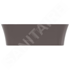 Ideal Standard Ipalyss - Lavabo à poser, 550x380 mm, sans trop-plein, slate grey E2076V5