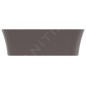 Ideal Standard Ipalyss - Lavabo à poser, 550x380 mm, sans trop-plein, slate grey E2076V5