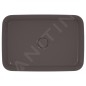 Ideal Standard Ipalyss - Lavabo à poser, 550x380 mm, sans trop-plein, slate grey E2076V5